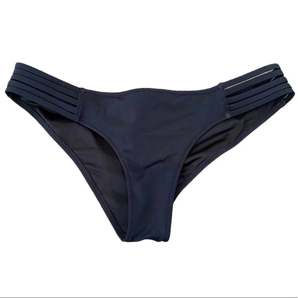 Victorias Secret Bikini Bottom Womens Swim Resortwear Stretch Black Small